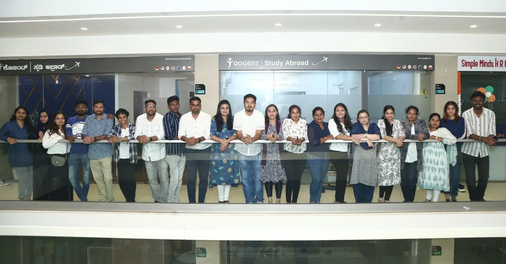 Our amazing team at Qogent